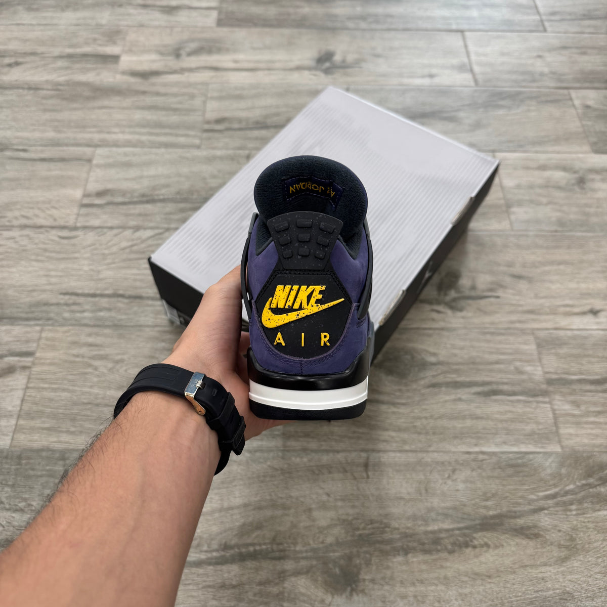Jordan 4 Retro Lakers