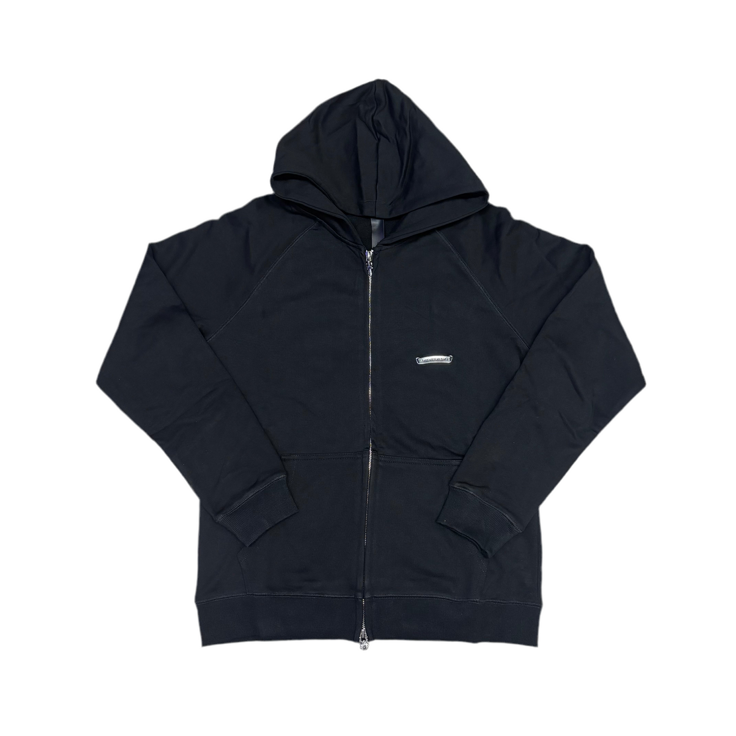 Chrom€ He@rts Zipper Hoodie [black 2]