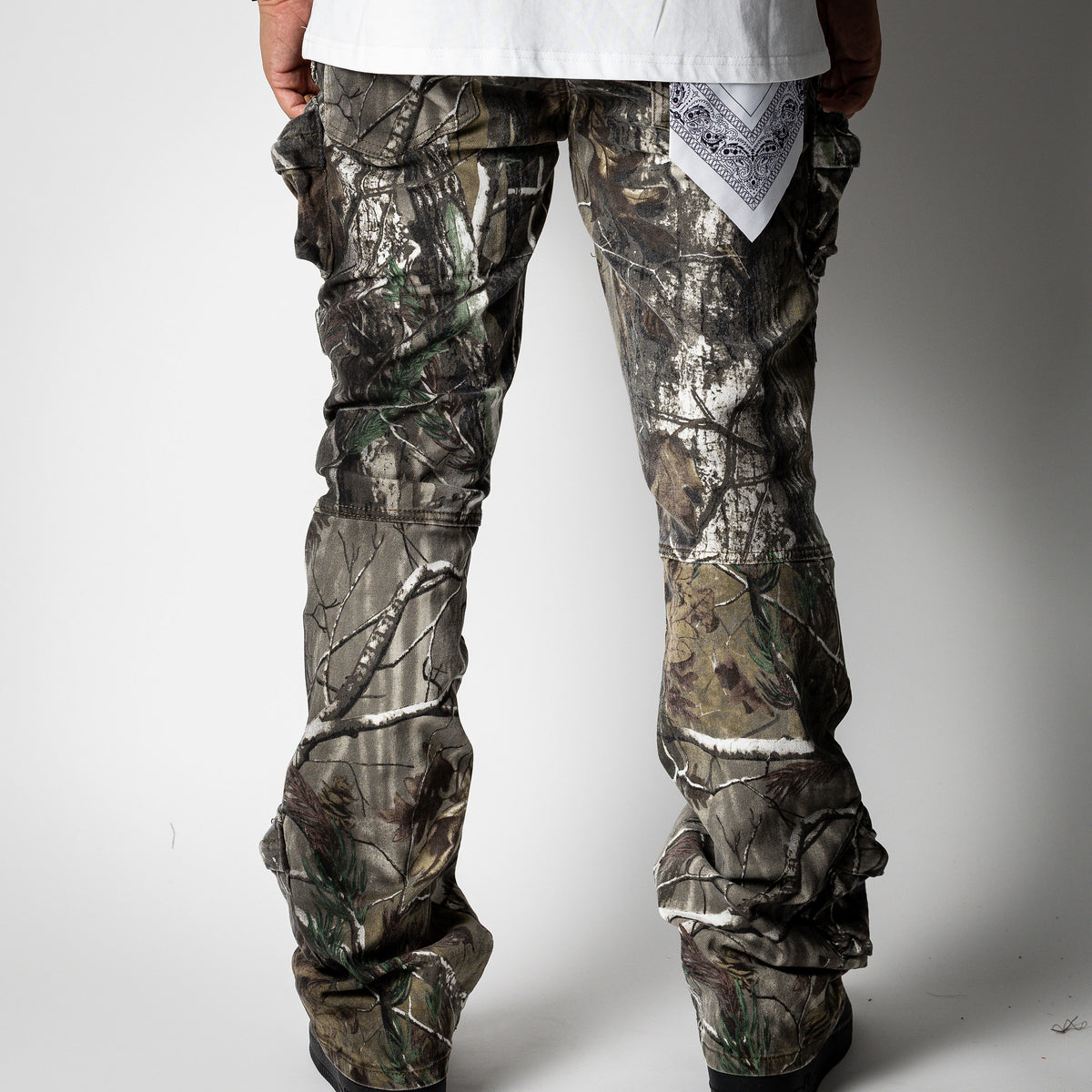 First Row Flares Jean [Hunting Camo]