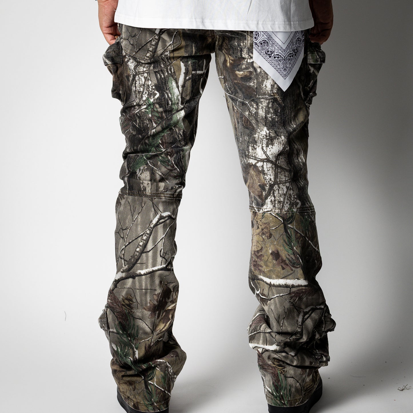 First Row Flares Jean [Hunting Camo]