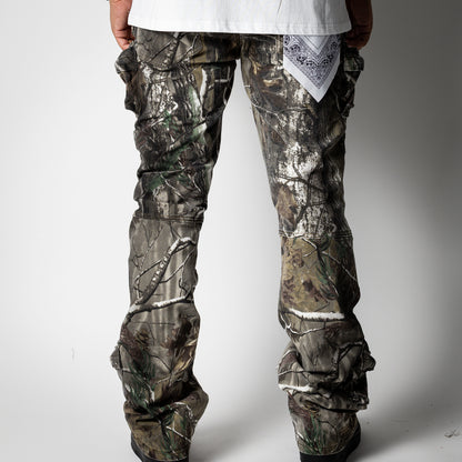 First Row Flares Jean [Hunting Camo]