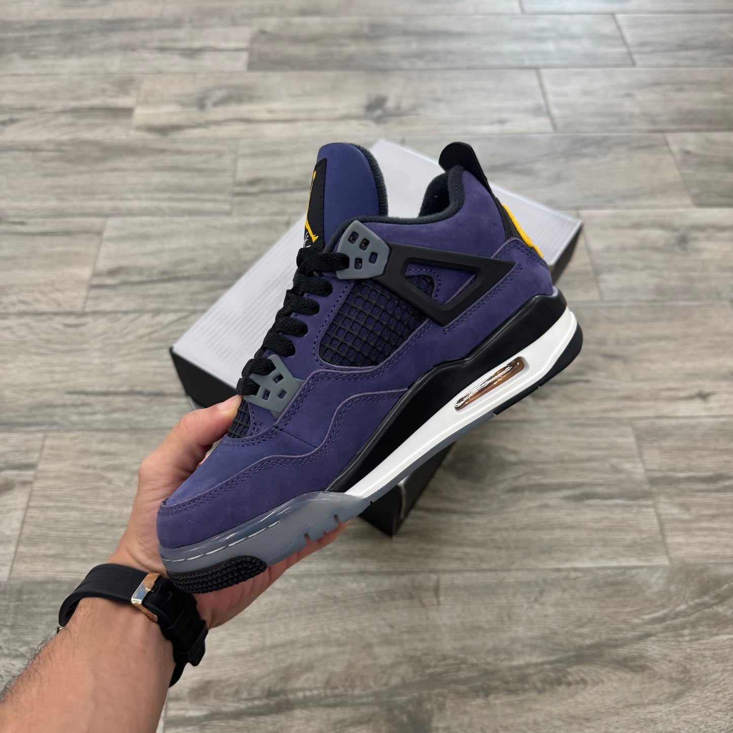 Jordan 4 Retro Lakers