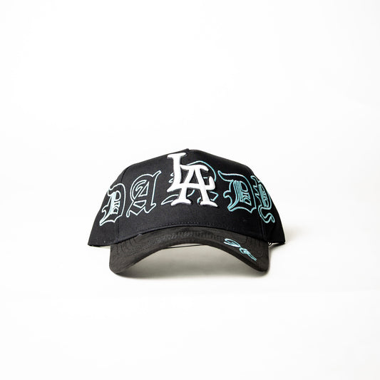 Dandy Hats “LA” {black/turquoise}