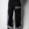 Last Call Set Rhinestone “ Black / Grey ” ( Long )