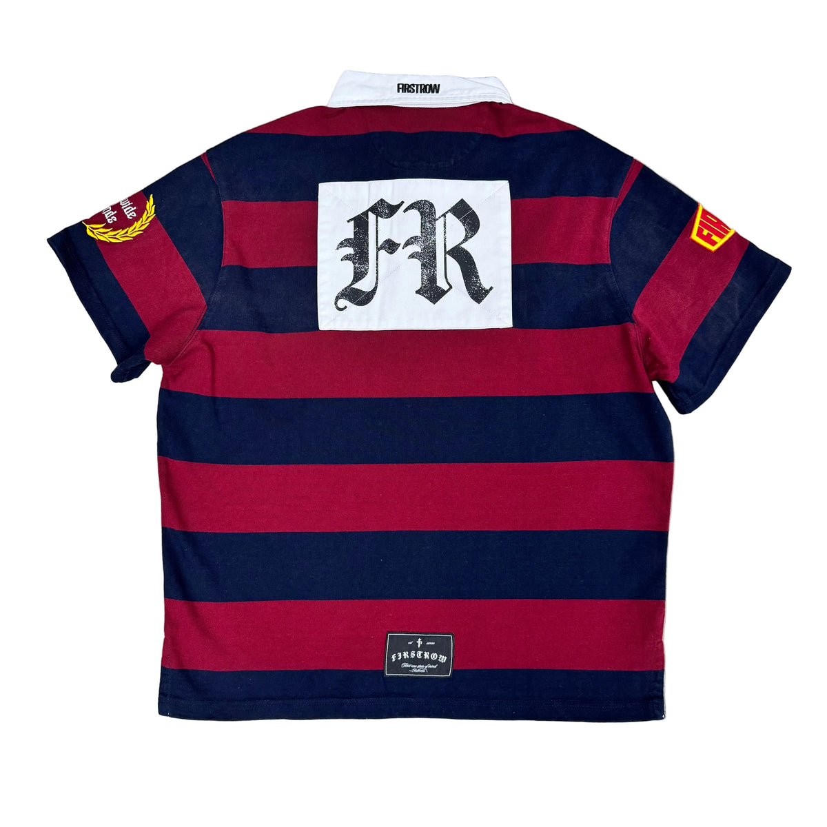 First Row ( Red / Blue Polo )