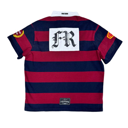 First Row ( Red / Blue Polo )