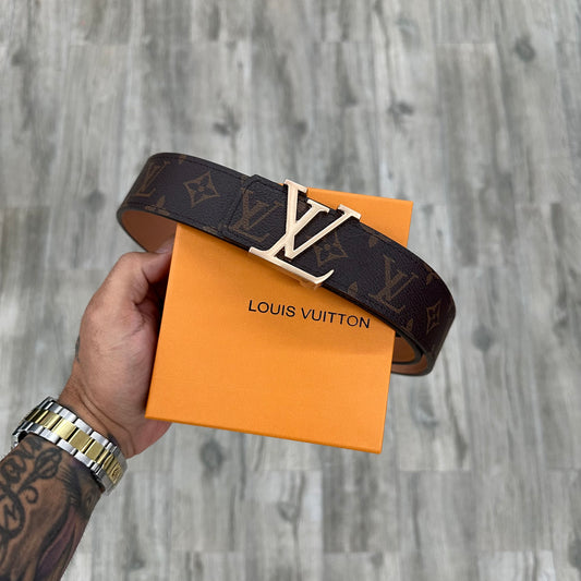 LV Gold Logo [monogram brown]