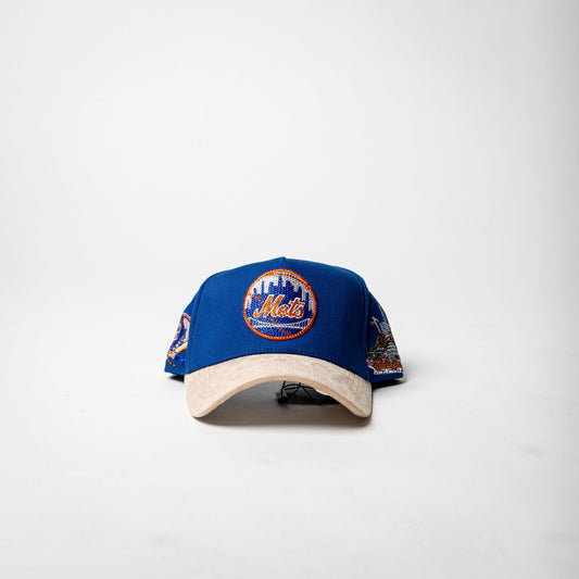 VQC Caps “ Mets ” ( Royal Blue / Cream )