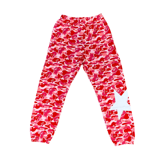 Bape Sweaterpants [pink camo]