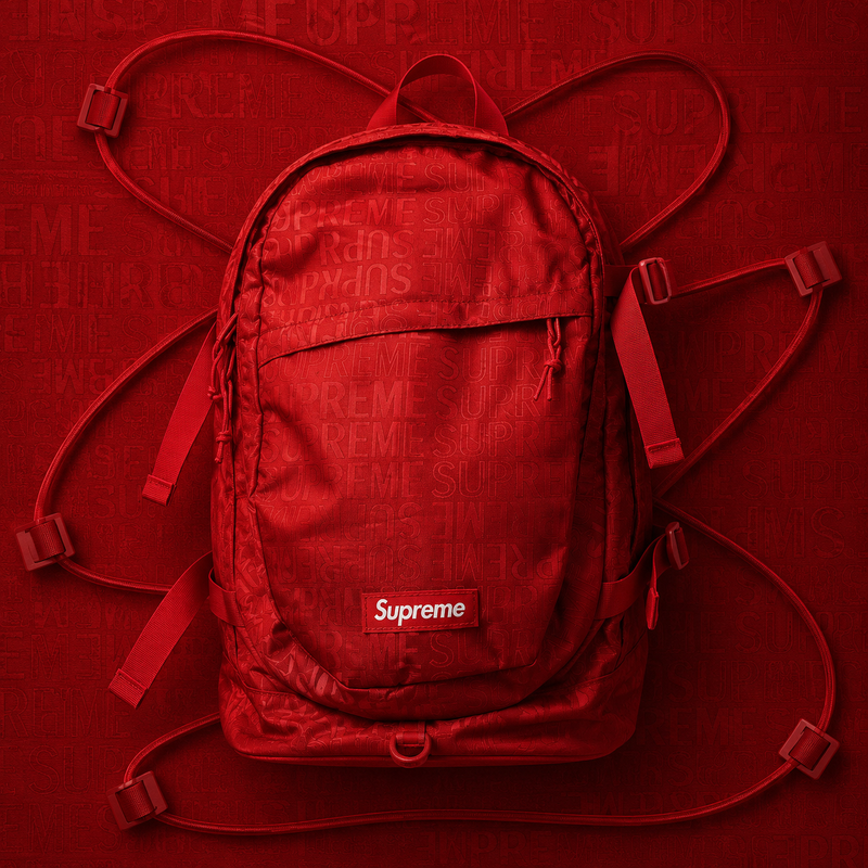 Supreme Backpack SS19 Red