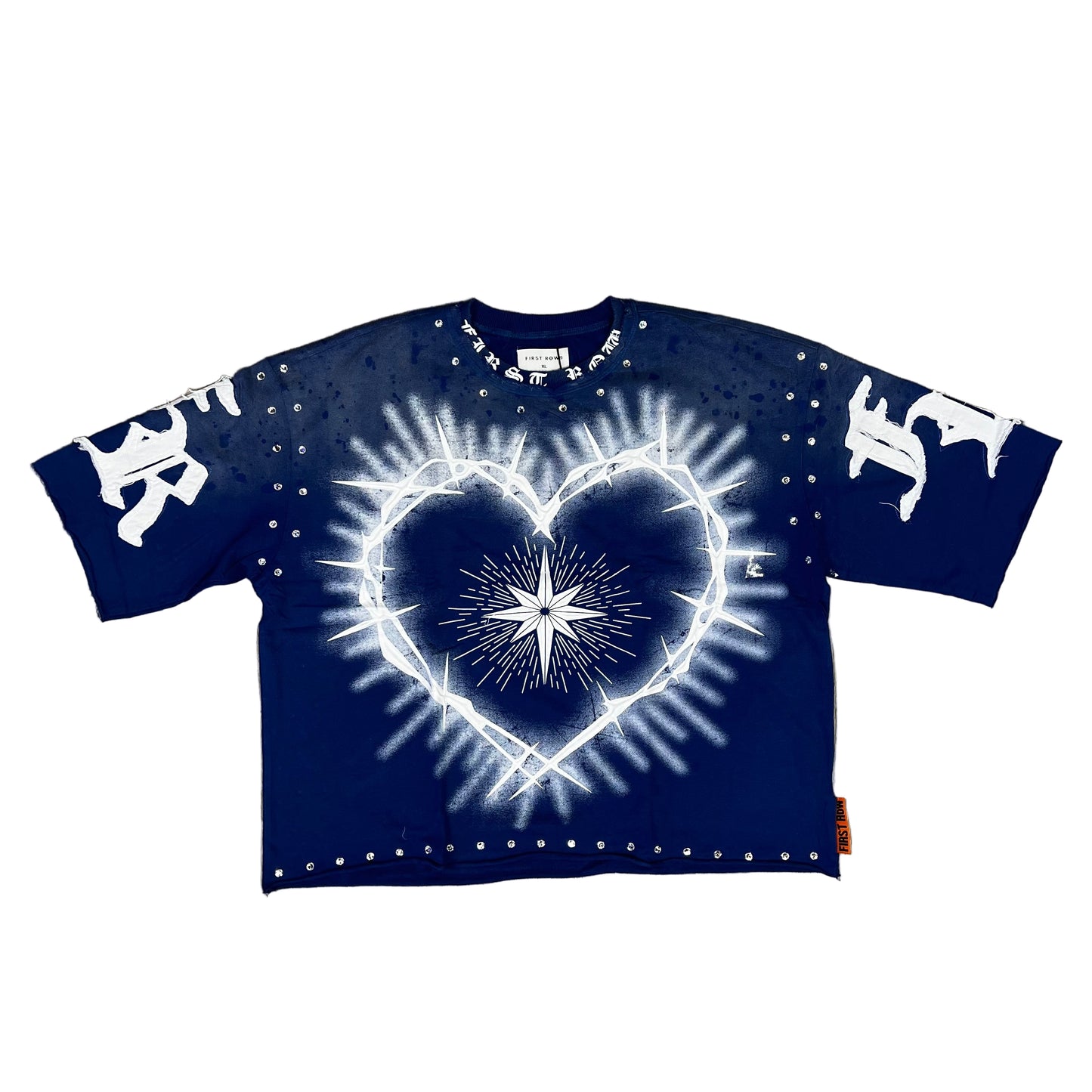 First Row “star blue heart”