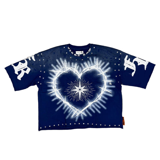 First Row “star blue heart”