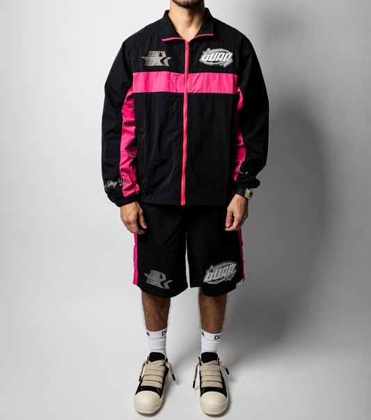 DUAA Tracksuit “ Black / Pink  ”
