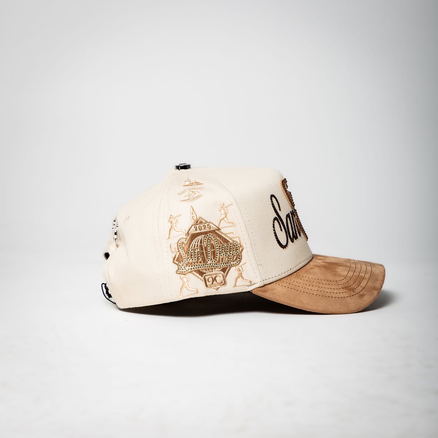 VQC Caps “ San Diego ” ( cream/brown)