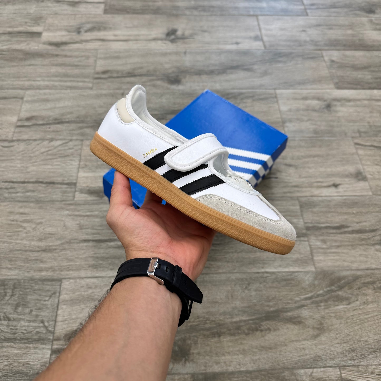 Adidas Samba Jane White Black Gum