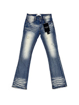 KDNK Distressed Pants [Blue]