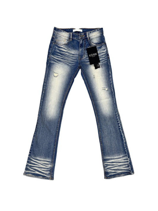 KDNK Distressed Pants [Blue]