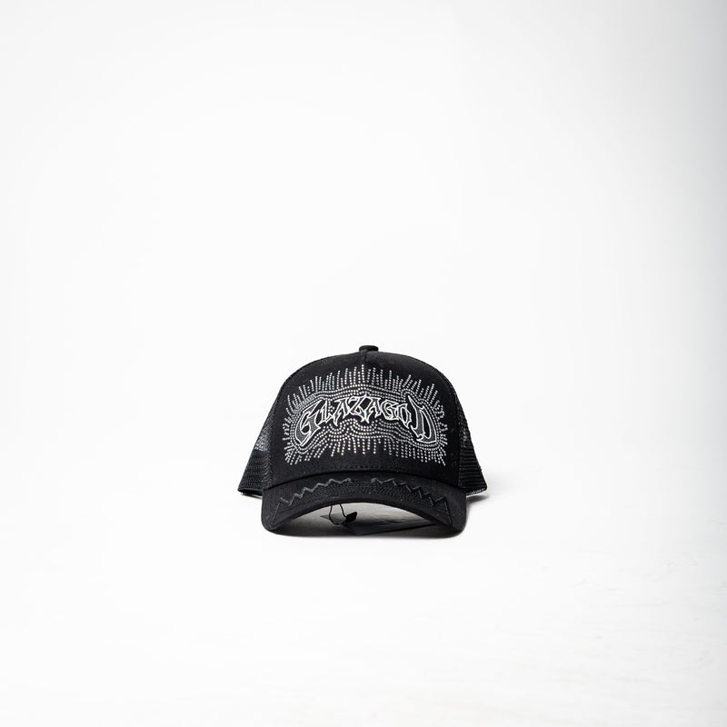 GLAZAGOD hat ( black / grey )
