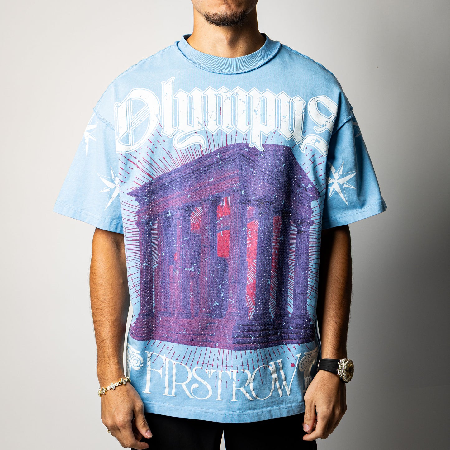 First Row “ Olympus ” ( Ligh Blue )