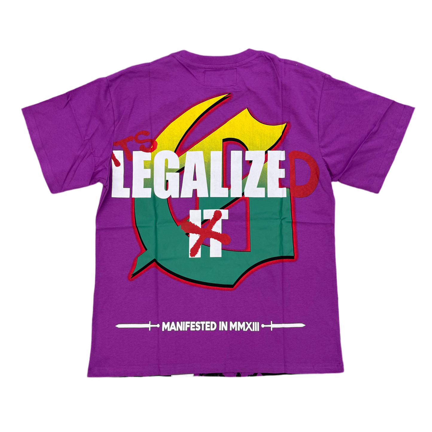 GODSPEED [it’s legalized] Purple Tee
