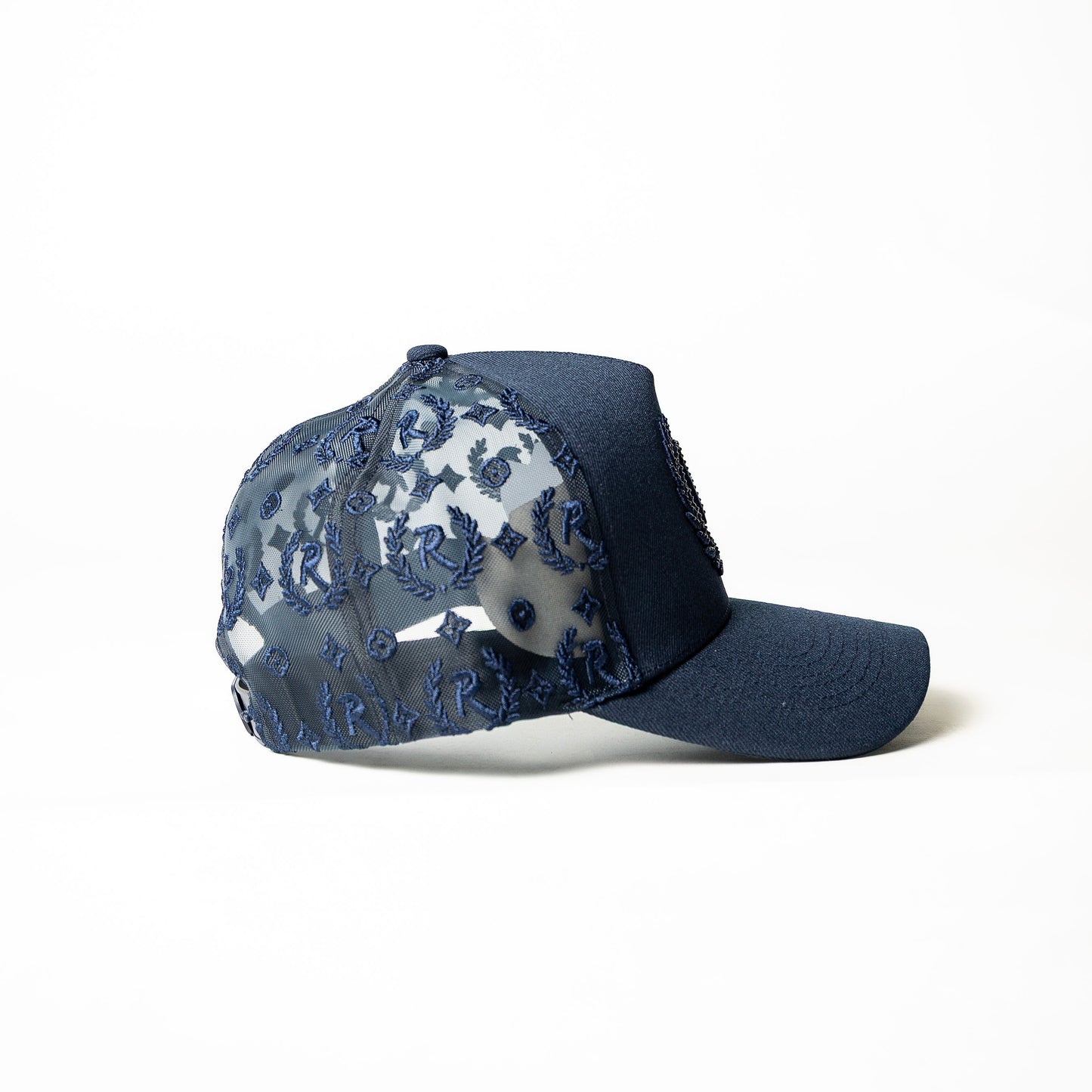 Romano “R” Trucker {navy blue}