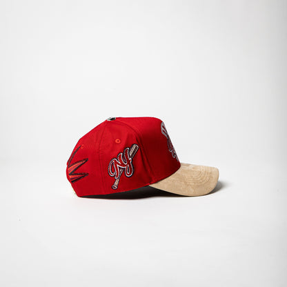 VQC Caps “ Yankees ” ( Red / Cream )