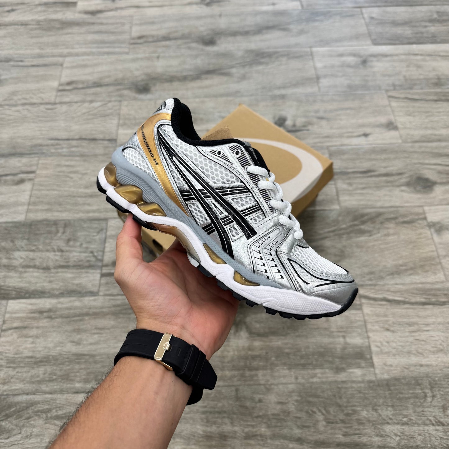 ASICS Gel-Kayano 14 White Pure Gold