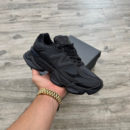 New Balance 9060  Leather Triple Black