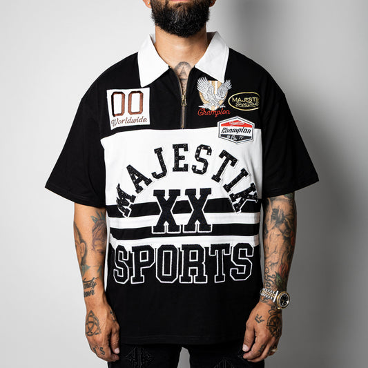 Majestik X Sport Polo (Black)