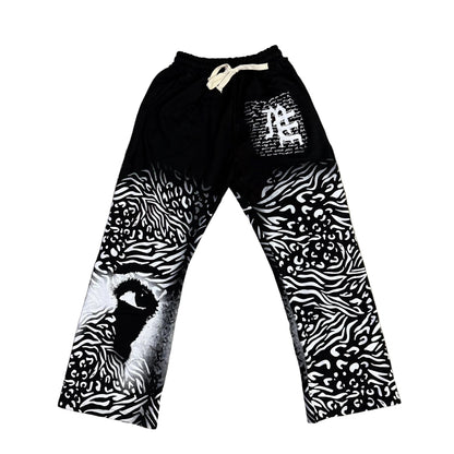 Mixed Emotion Sweaterpants " ME "( black )