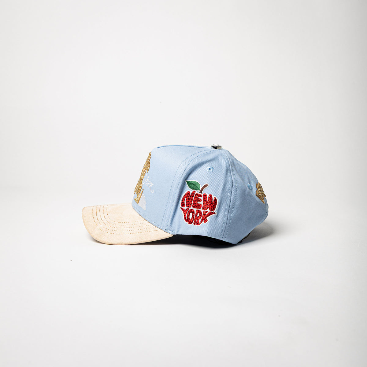 VQC Caps “ NY ” ( Light Blue / Cream )