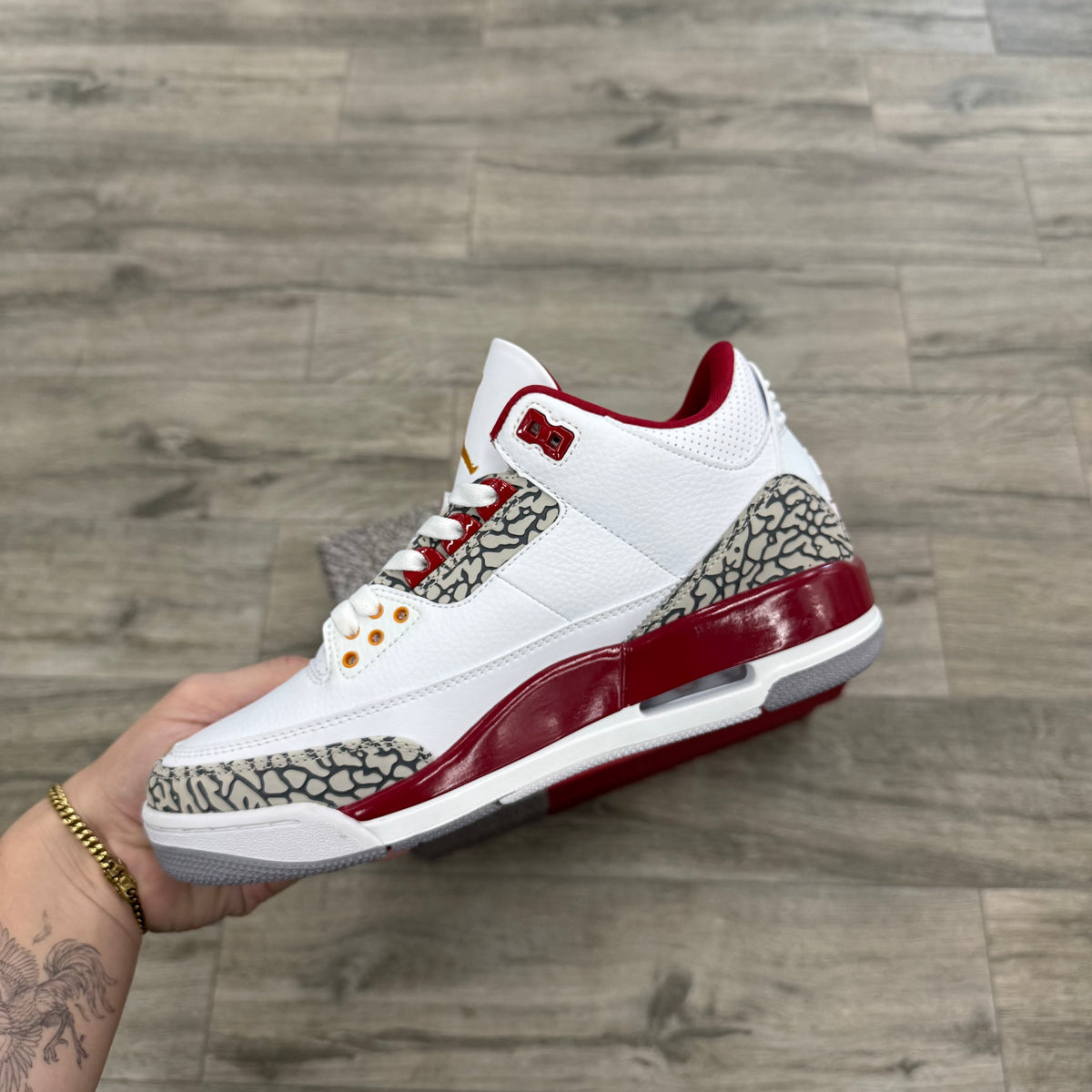 Jordan 3 Retro Cardinal Red