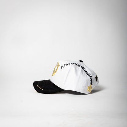 Cap Fans “ LA ” ( white/black/gold)