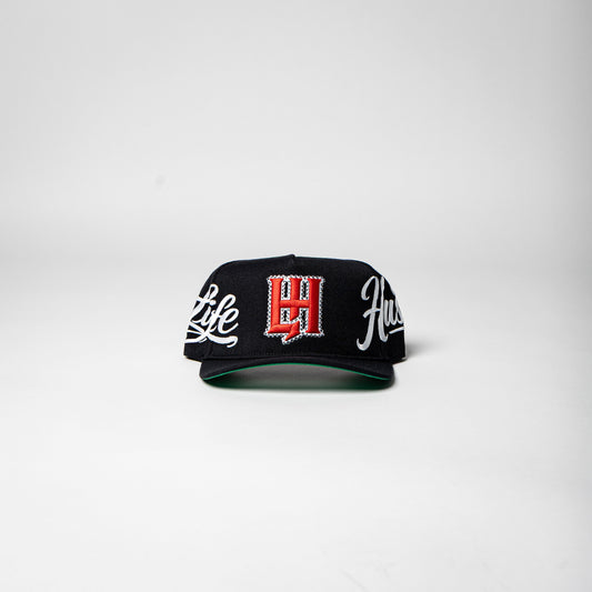 Life Hustlers SnapBack ( Black / Red )