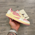 Jordan 1 Retro Low SP Travis Scott Shy Pink