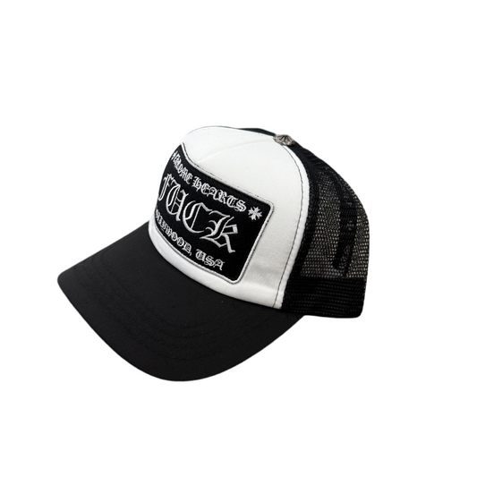 Chrom€ He@rts Trucker Hat [black/white]