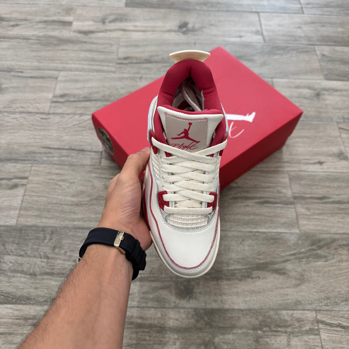 Jordan 4 Retro Valentines Day Sierra Red