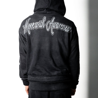 Awareness Set Hoodie + Pants (black)