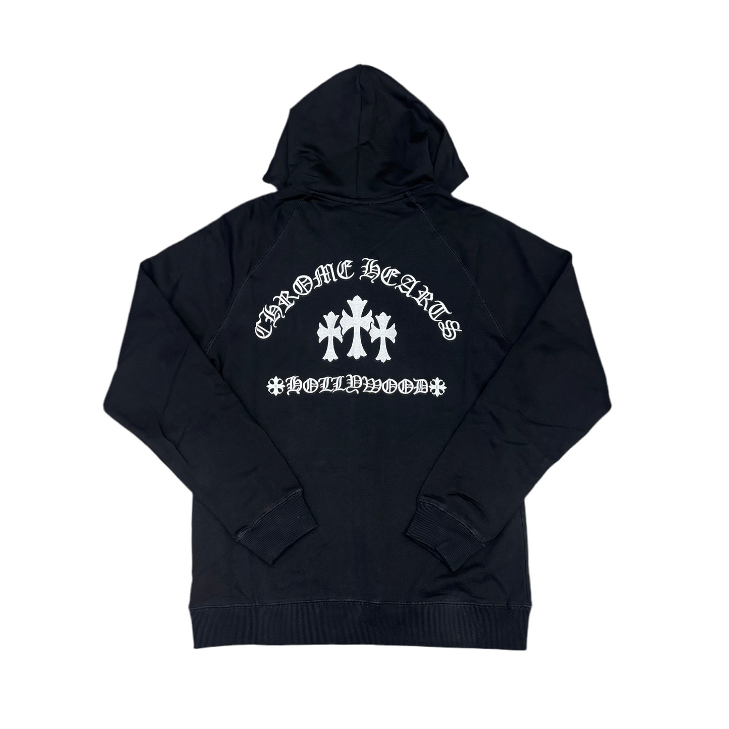 Chrom€ He@rts Zipper Hoodie [black 2]