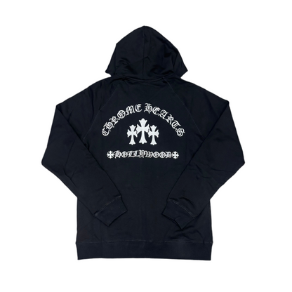 Chrom€ He@rts Zipper Hoodie [black 2]