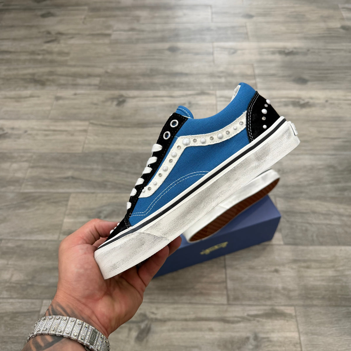 Vans LX Old Skool 36 Pearlized Pack Black Navy