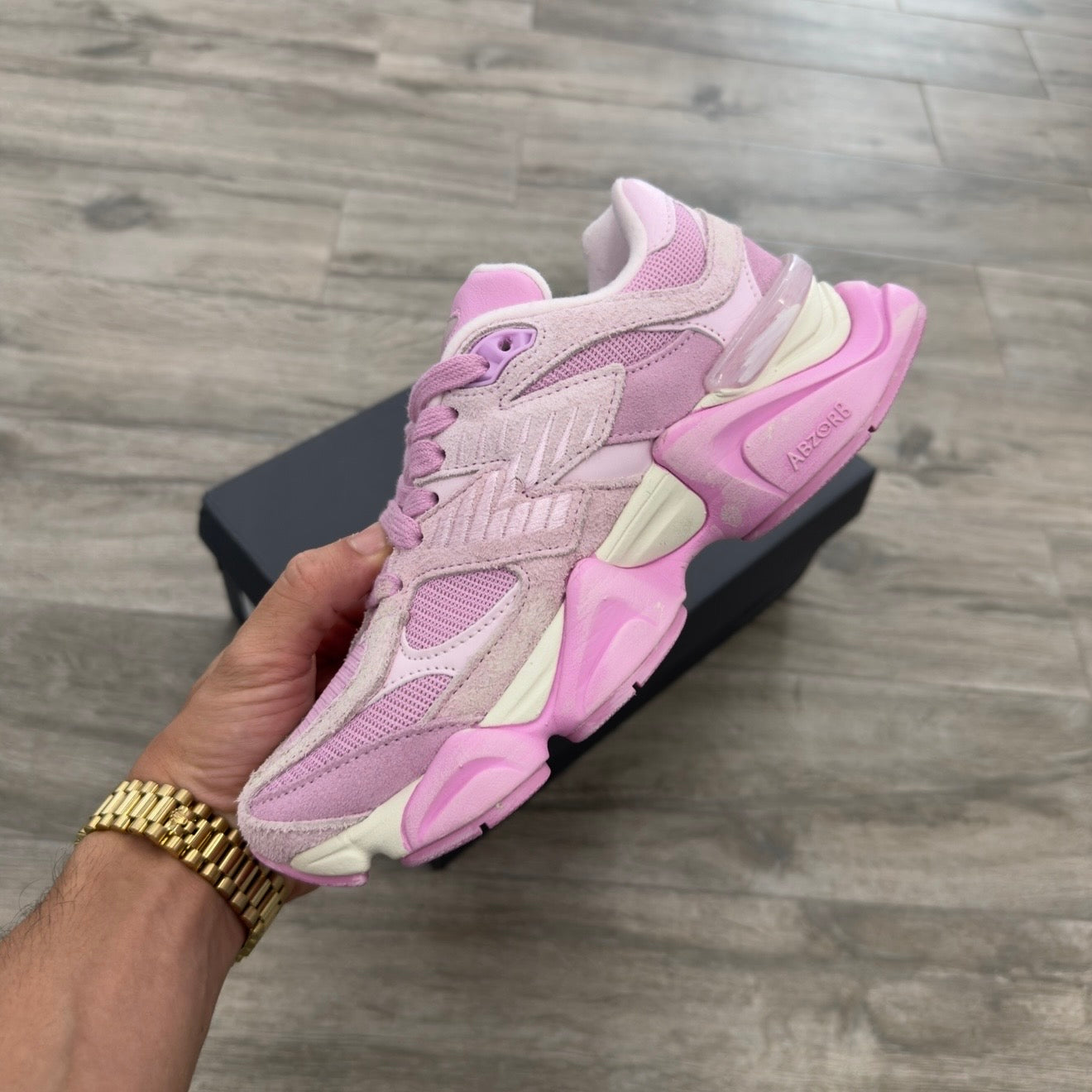 New Balance 9060 ASOS Exclusive Pink Overdrye