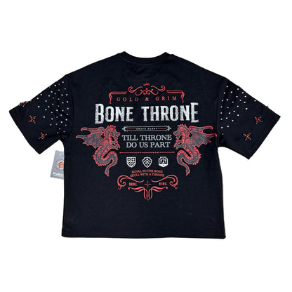 Publik rhinestone “ Skull ” Black