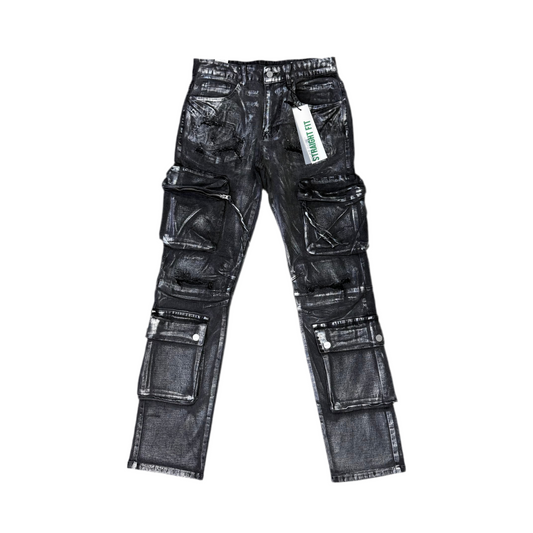 First Row Cargo Jean [tornasol gray]