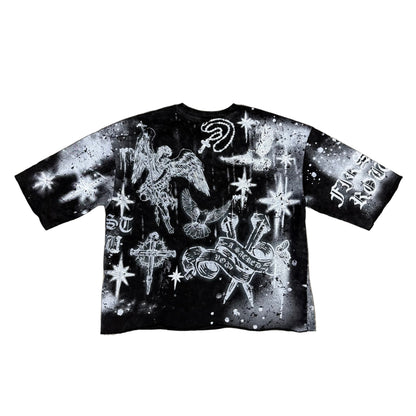 First Row “sacred heart black”