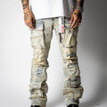 First Row Flares Jean [L.Stone Tint]