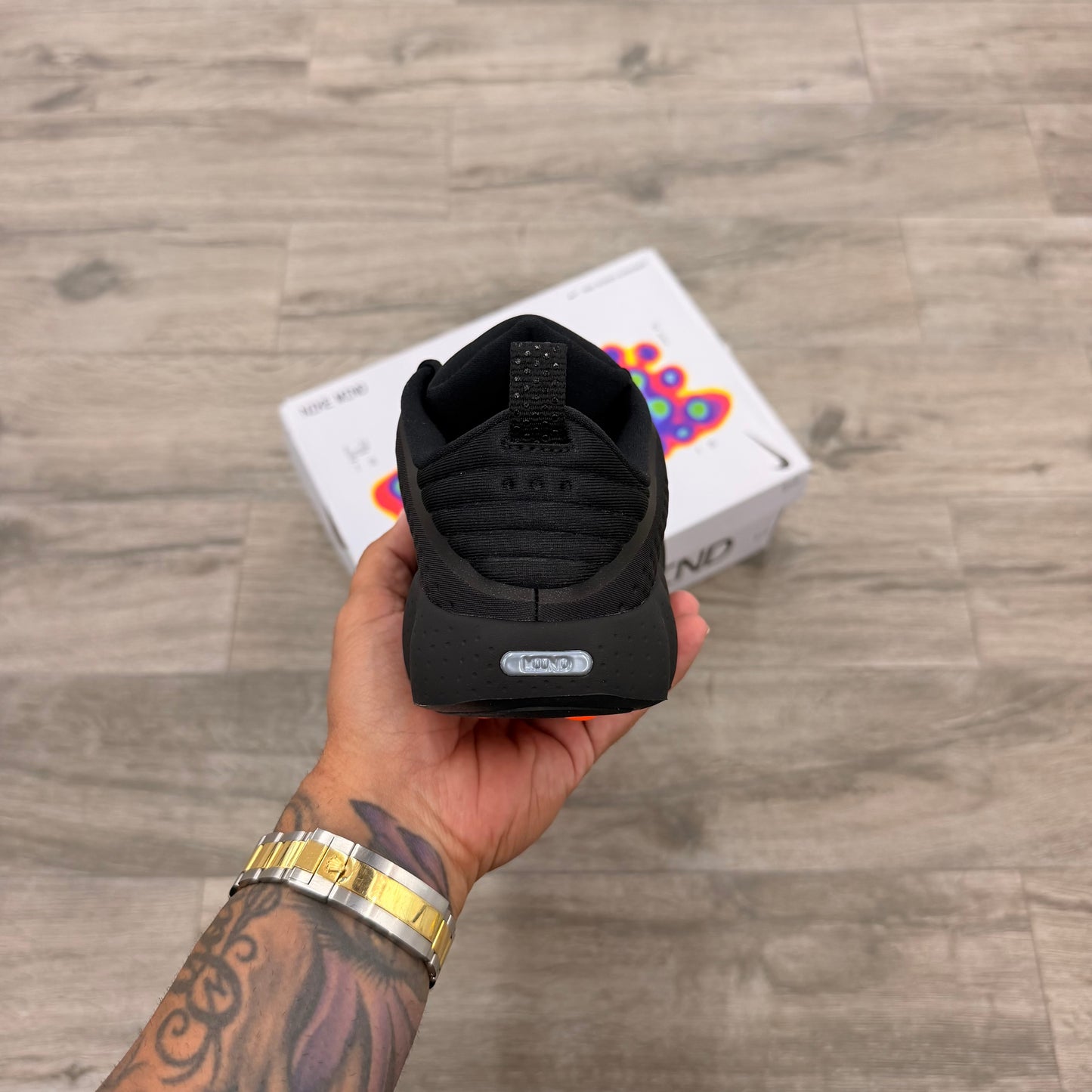 Nike Mind 002 “Black Hyper Crimson”