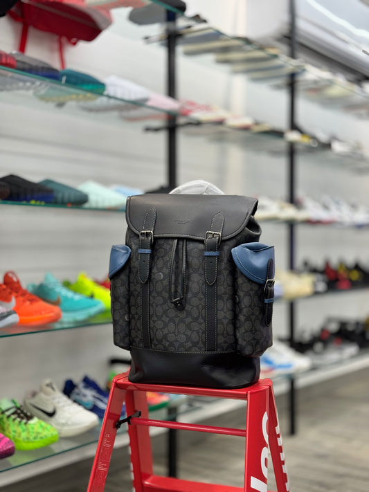 Coach Backpack “ Half Print ” ( Black )