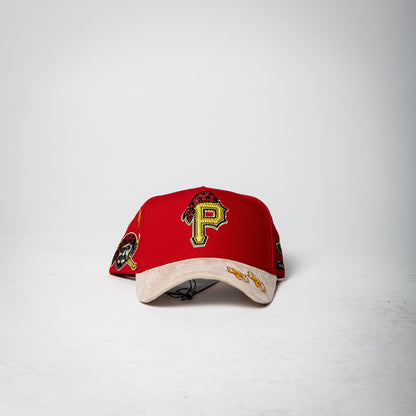 VQC Caps “ Pirates ” ( red/cream )