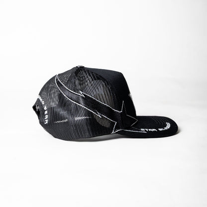 Starblessed Trucker {black/white}